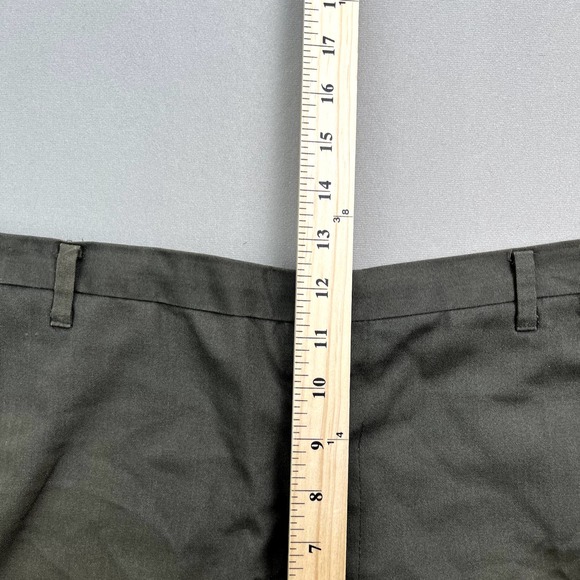 Vintage Levis Sta-Prest Pants Mens 31 Olive Green Straight Leg Dress Slacks 70s - Picture 14 of 15